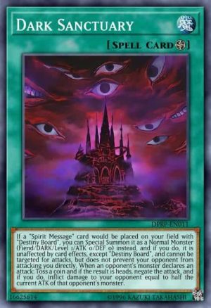 Dark Sanctuary - (Legendary Duelists Immortal Destiny) - (LED5-EN009) - (Rare)