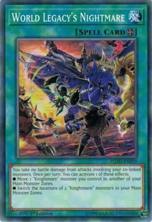 World Legacy's Nightmare - (Flames of Destruction) - (FLOD-EN059) - (Common)