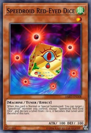 Speedroid Red-Eyed Dice - (Legendary Duelists Synchro Storm) - (LED8-EN012) - (Common)
