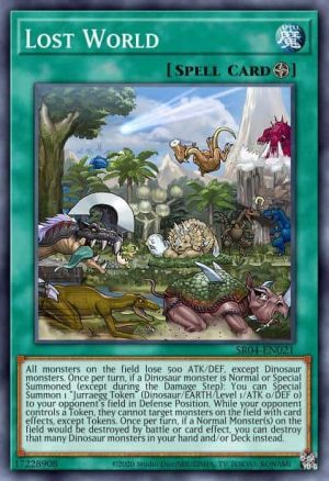 Lost World - (Dinosmasher's Fury Structure) - (SR04-EN021) - (Super Rare)