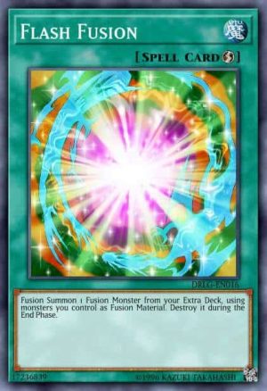 Flash Fusion - (Dragons of Legend) - (DRLG-EN016) - (Super Rare)