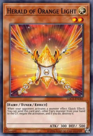 Herald of Orange Light - (OTS Tournament Pack 20) - (OP20-EN005) - (Super Rare)