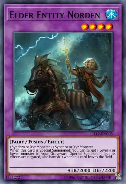 Elder Entity Norden - (2015 Mega-Tins) - (CT12-EN003) - (Super Rare)