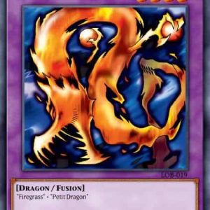 Darkfire Dragon - (Legend of Blue Eyes White Dragon) - (LOB-019) - (Rare)