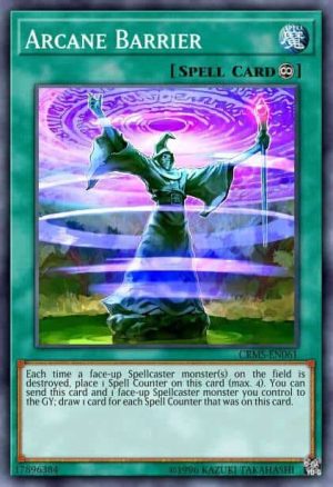 Arcane Barrier - (Structure Order of the Spellcasters) - (SR08-EN026) - (Common)