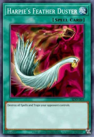 Harpie's Feather Duster - (Egyptian God Deck Obelisk the Tormentor) - (EGO1-EN022) - (Super Rare)