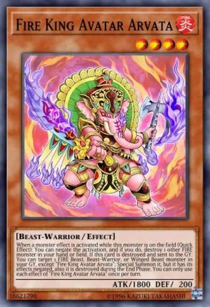 Fire King Avatar Arvata - (Circuit Break) - (CIBR-EN029) - (Rare)