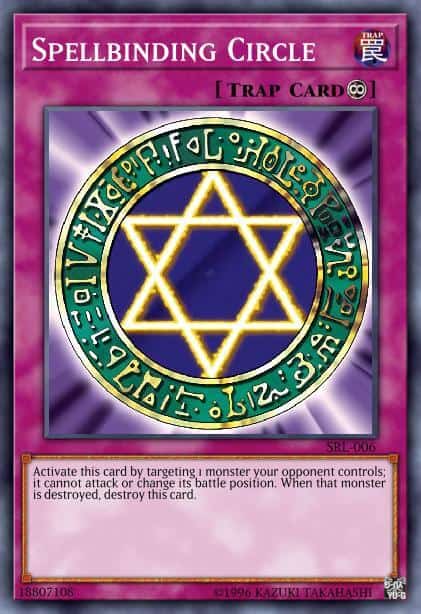 Spellbinding Circle - (Alt art) - (Yugi's Legendary Decks) - (YGLD-ENB36)