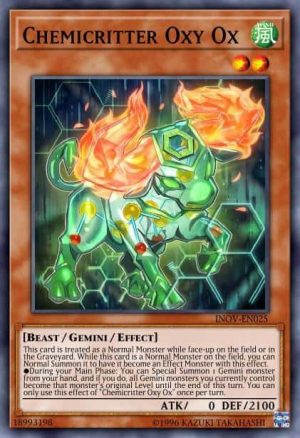 Chemicritter Oxy Ox - (Invasion Vengeance) - (INOV-EN025) - (Common)