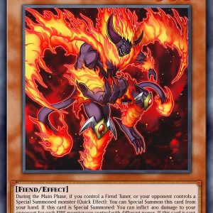 Red Lotus King, Flame Crime - (Battles of Legend: Terminal Revenge) - (BLTR-EN028) - (Secret Rare)