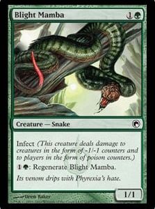 Blight Mamba - Scars of Mirrodin-(112)
