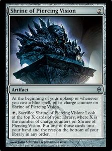 Shrine of Piercing Vision - New Phyrexia-(156)