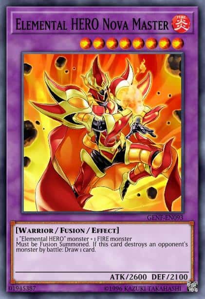 Elemental HERO Nova Master - (Battles of Legend Light's Revenge) - (BLLR-EN056) - (Ultra Rare)