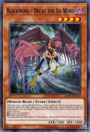 Blackwing - Decay the Ill Wind - (2017 Mega-Tin Mega Pack) - (MP17-EN009) - (Common)