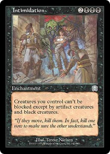 Intimidation - Mercadian Masques-(142)