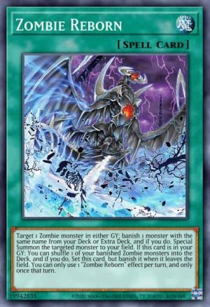 Zombie Reborn - (Dimension Force) - (DIFO-EN060) - (Super Rare)