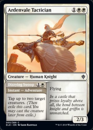 Ardenvale Tactician // Dizzying Swoop - Throne of Eldraine-(005)
