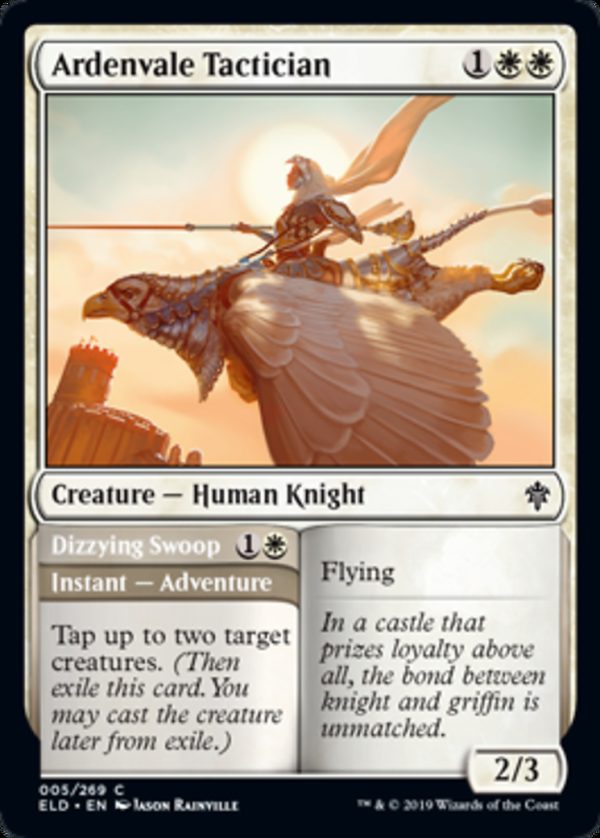 Ardenvale Tactician // Dizzying Swoop - Throne of Eldraine-(005)