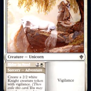 Lonesome Unicorn // Rider in Need - Throne of Eldraine-(021)