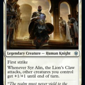 Syr Alin, the Lion's Claw - Throne of Eldraine-(032)