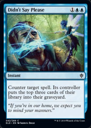 Didn't Say Please - Throne of Eldraine-(042)