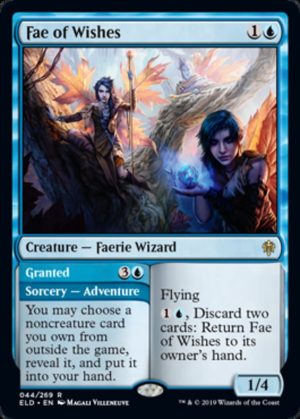 Fae of Wishes // Granted - Throne of Eldraine-(044)