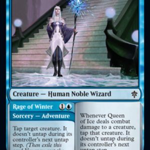Queen of Ice // Rage of Winter - Throne of Eldraine-(061)