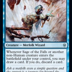 Sage of the Falls - Throne of Eldraine-(063)