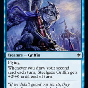 Steelgaze Griffin - Throne of Eldraine-(065)