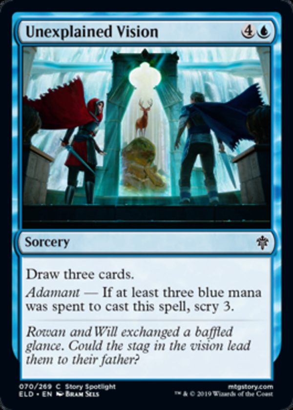 Unexplained Vision - Throne of Eldraine-(070)