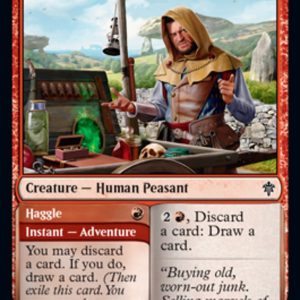 Merchant of the Vale // Haggle - Throne of Eldraine-(131)