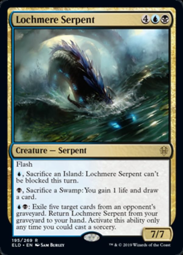Lochmere Serpent - Throne of Eldraine-(195)