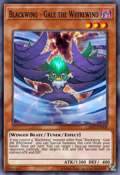 Blackwing - Gale the Whirlwind - (Gold Series 3) - (GLD3-EN021) - (Gold Rare)