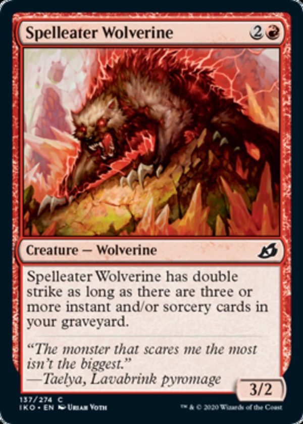 Spelleater Wolverine - Ikoria: Lair of Behemoths-(137)