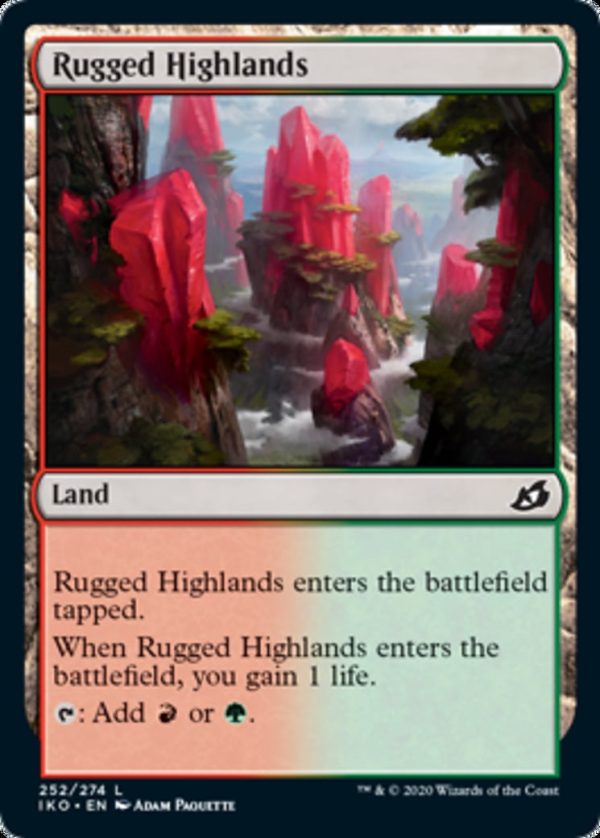 Rugged Highlands - Ikoria: Lair of Behemoths-(252)