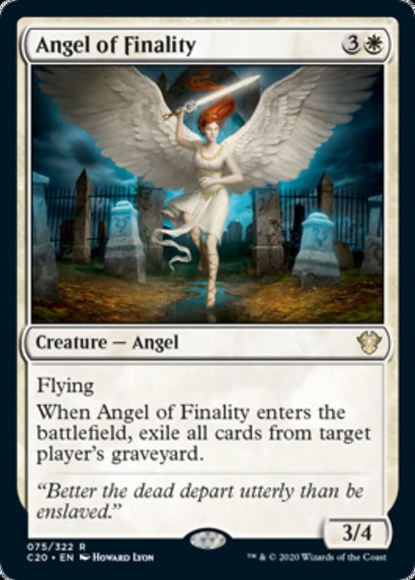 Angel of Finality - Commander 2020-(075)