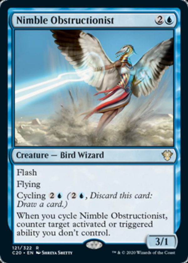 Nimble Obstructionist - Commander 2020-(121)