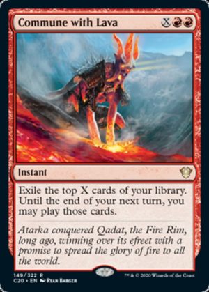 Commune with Lava - Commander 2020-(149)