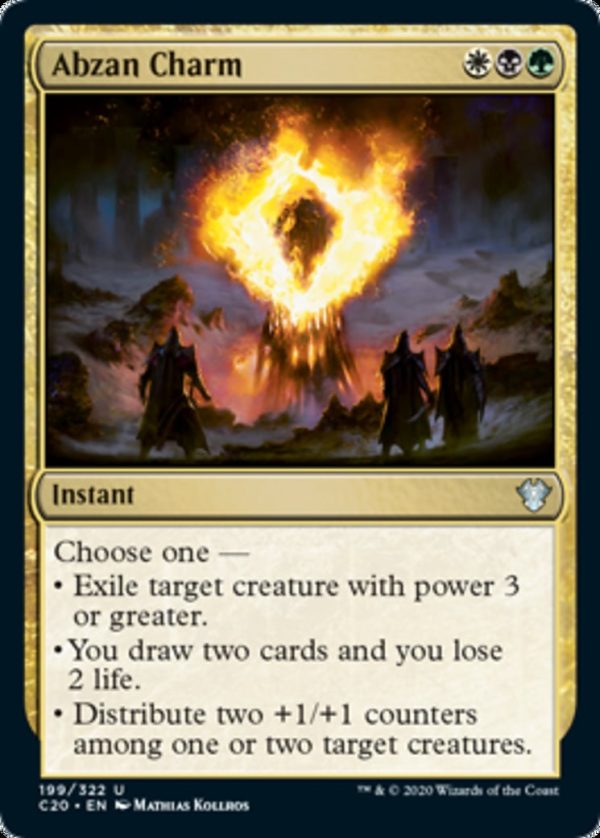 Abzan Charm - Commander 2020-(199)