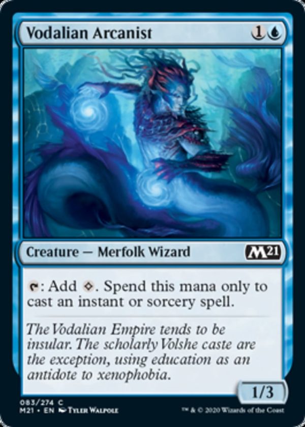 Vodalian Arcanist - Core Set 2021-(083)