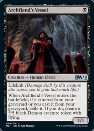 Archfiend's Vessel - Core Set 2021-(088)