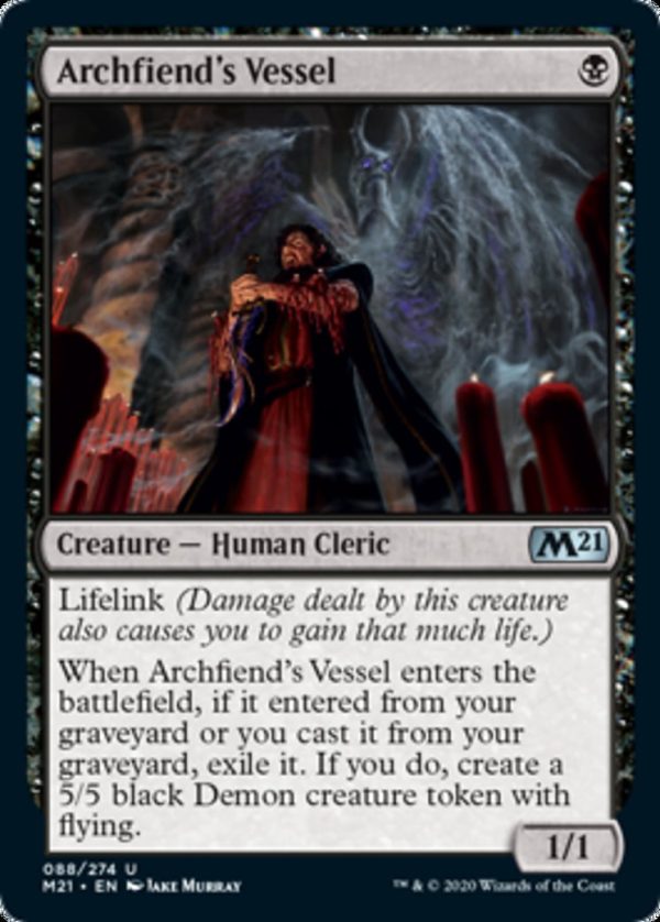 Archfiend's Vessel - Core Set 2021-(088)