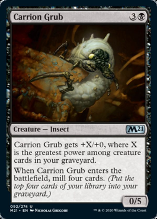 Carrion Grub - Core Set 2021-(092)