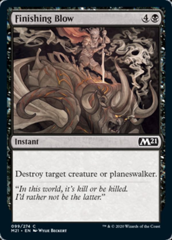 Finishing Blow - Core Set 2021-(099)