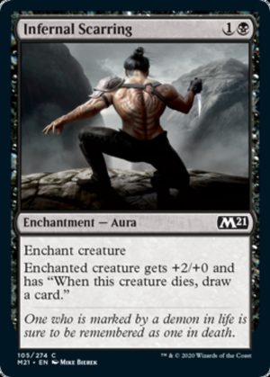 Infernal Scarring - Core Set 2021-(105)