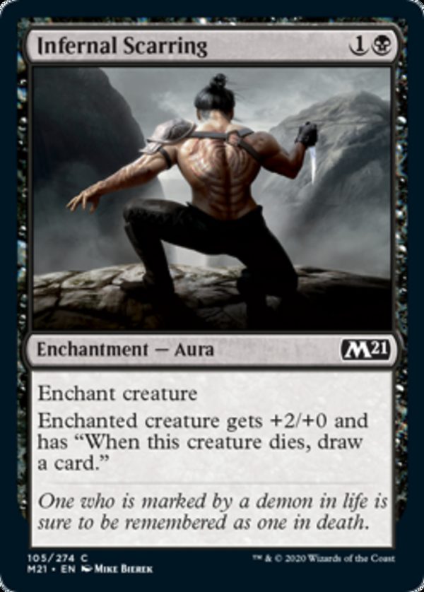 Infernal Scarring - Core Set 2021-(105)