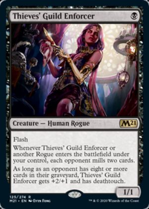 Thieves' Guild Enforcer - Core Set 2021-(125)-Foil