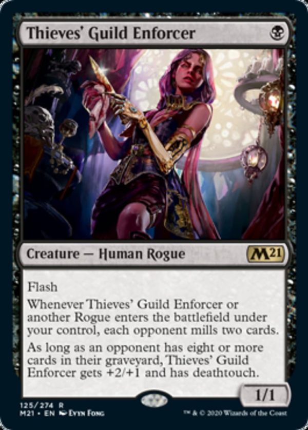 Thieves' Guild Enforcer - Core Set 2021-(125)-Foil