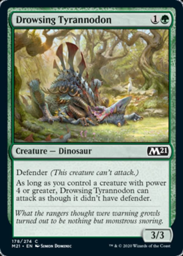 Drowsing Tyrannodon - Core Set 2021-(178)