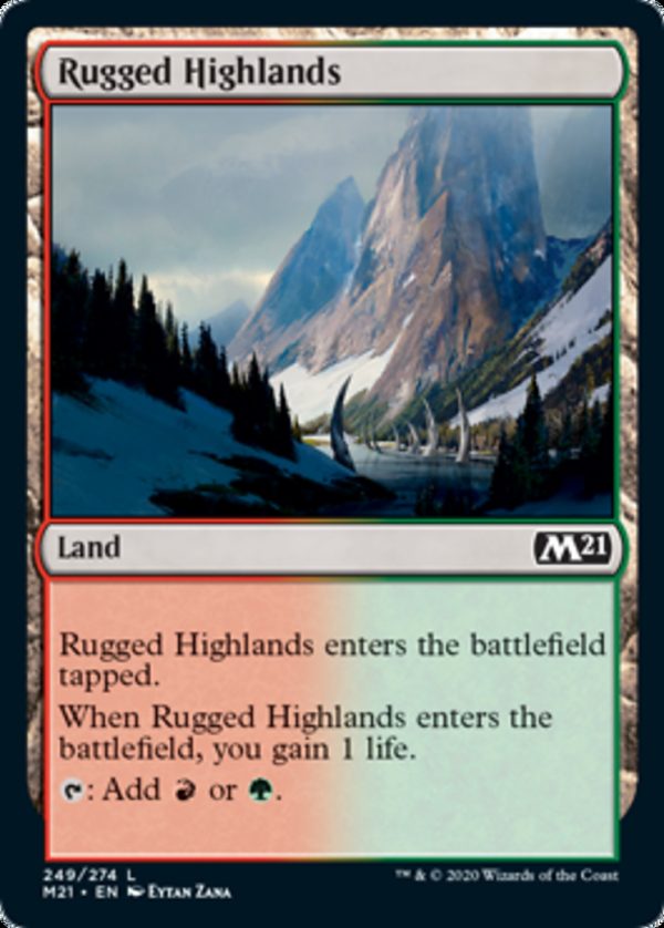 Rugged Highlands - Core Set 2021-(249)